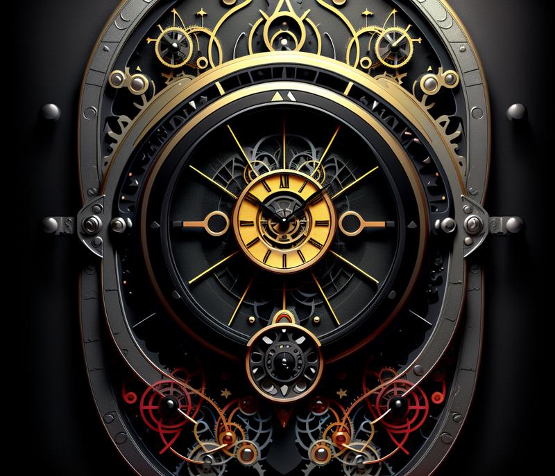 00246-3385054098-CrystallineAI,  numeral, black background, analog clock ，.png